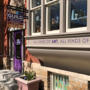 Arts Guild Theater Sign