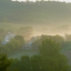 Mary Ellen Frame photograph of farm at dawn