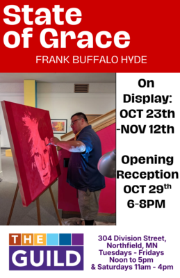 Frank Buffalo-Hyde: Art Exhibit, Titled "State of Grace"